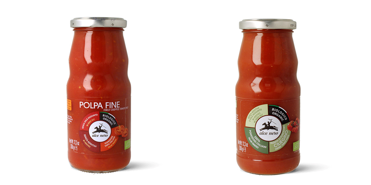 Alce Nero presenta due nuove referenze nella Gamma Pomodoro